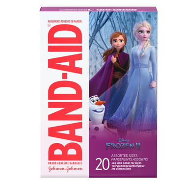 BAND-AID Brand Adhesive Bandages featuring Disney Frozen
